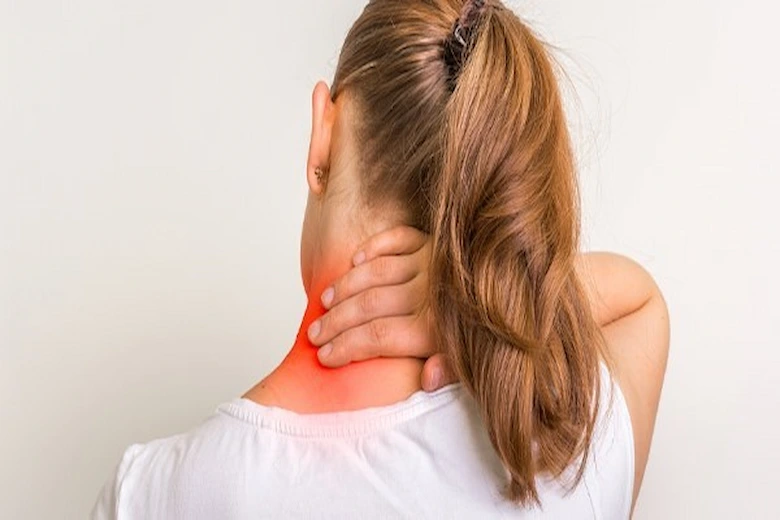 تصویری از دیسک گردن شدید